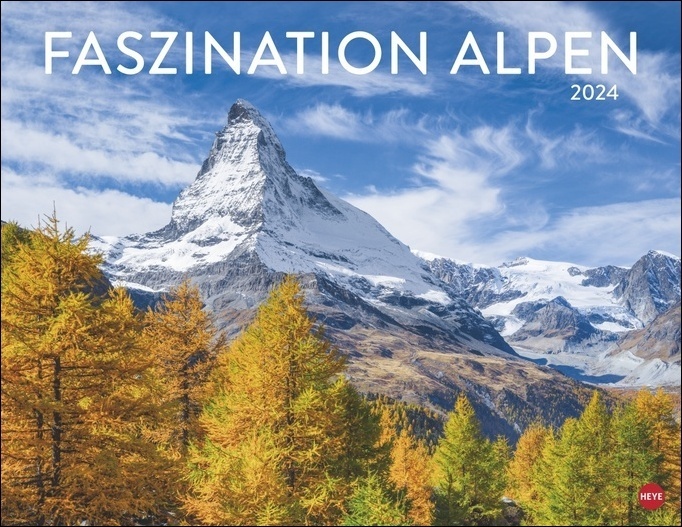 Cover: 9783756401376 | Faszination Alpen Posterkalender 2024. Traumhafte Berg-Panoramen in...