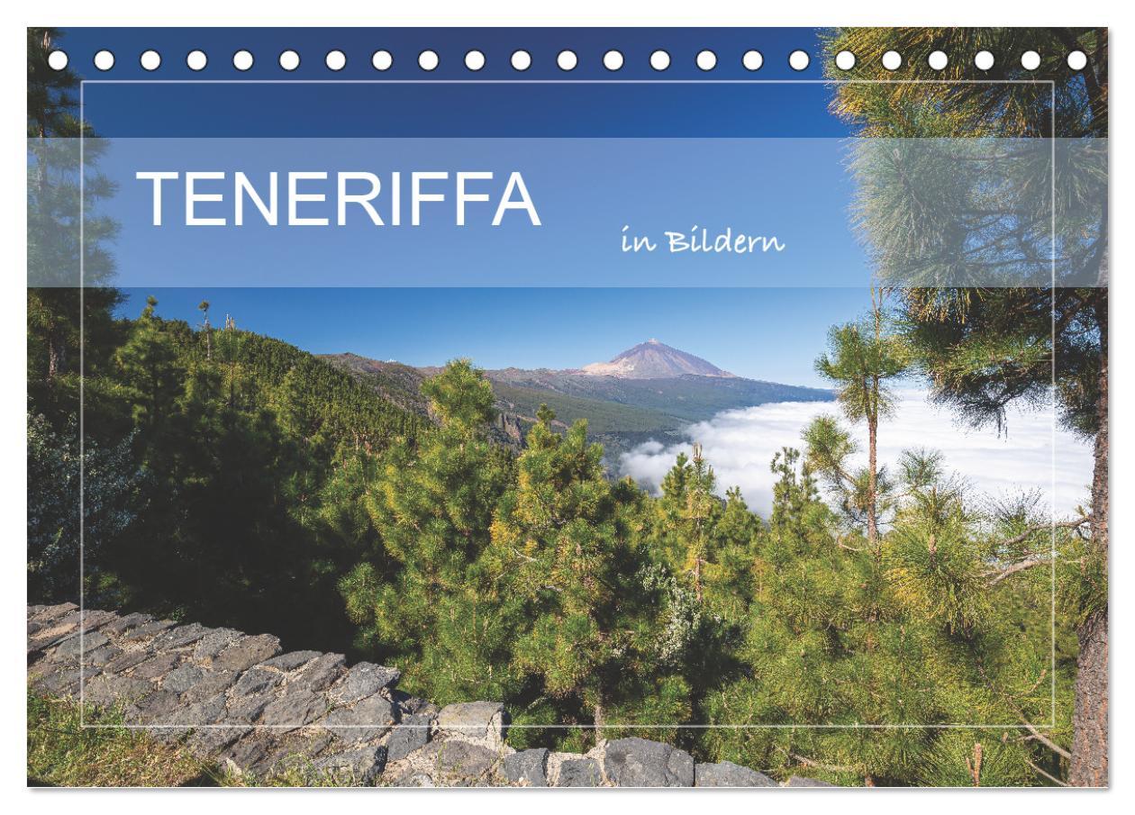 Cover: 9783435121571 | Teneriffa in Bildern (Tischkalender 2025 DIN A5 quer), CALVENDO...