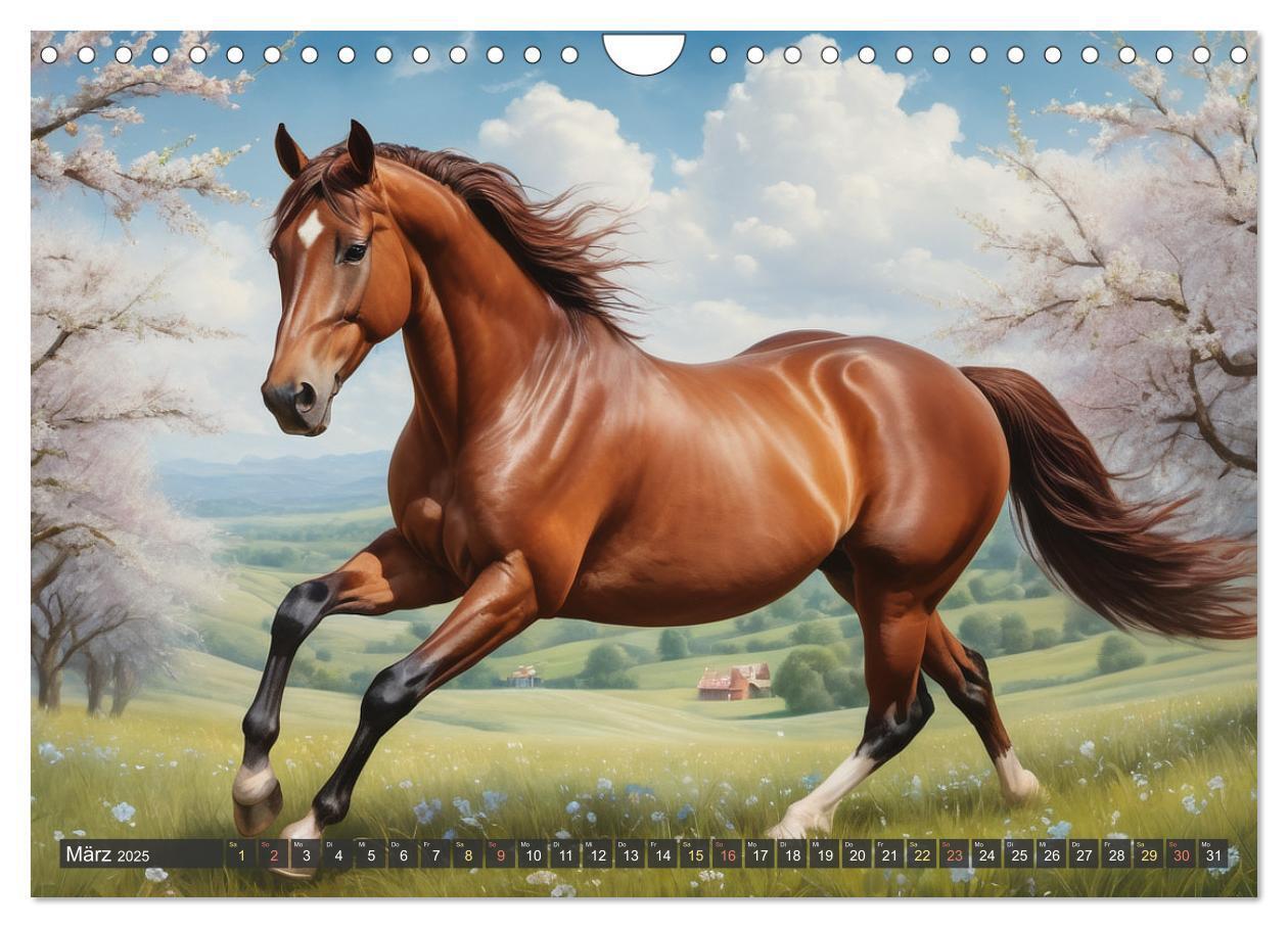 Bild: 9783457170977 | Schöne wilde Mustangs (Wandkalender 2025 DIN A4 quer), CALVENDO...