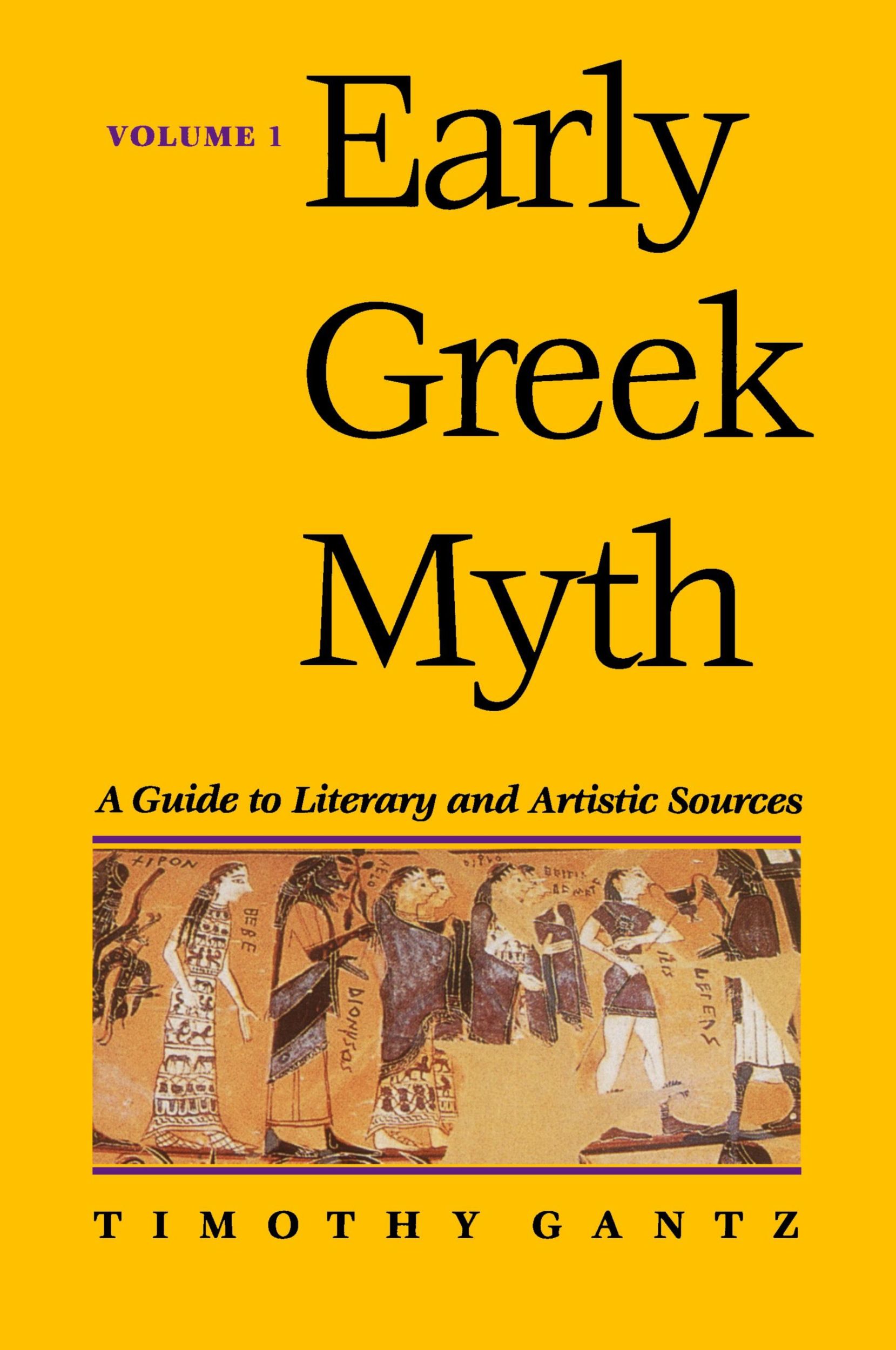 Cover: 9780801853609 | Early Greek Myth | A Guide to Literary and Artistic Sources | Gantz