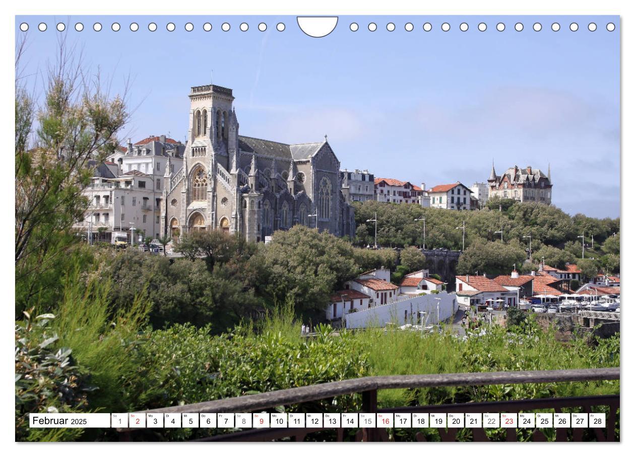 Bild: 9783435305230 | Biarritz (Wandkalender 2025 DIN A4 quer), CALVENDO Monatskalender