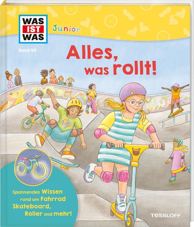 Cover: 9783788677572 | WAS IST WAS Junior Band 40 Alles, was rollt! | Fee Krämer | Buch