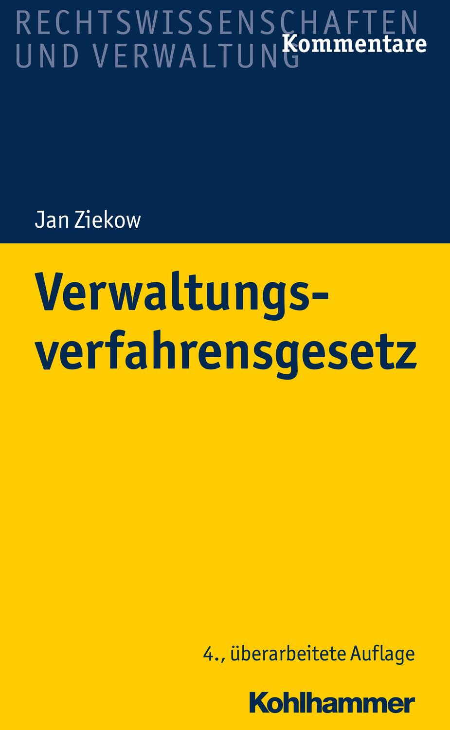 Cover: 9783170313958 | Verwaltungsverfahrensgesetz | Jan Ziekow | Buch | Deutsch | 2019