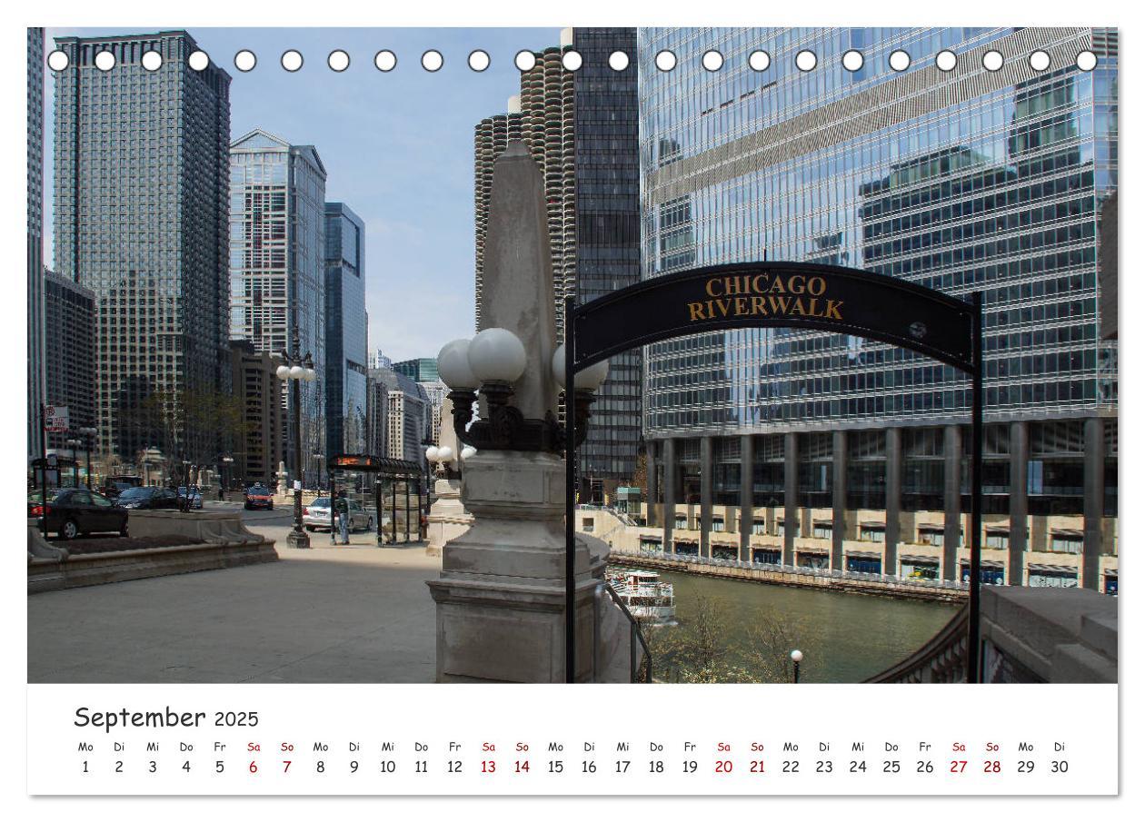 Bild: 9783435275151 | beeindruckendes Chicago (Tischkalender 2025 DIN A5 quer), CALVENDO...