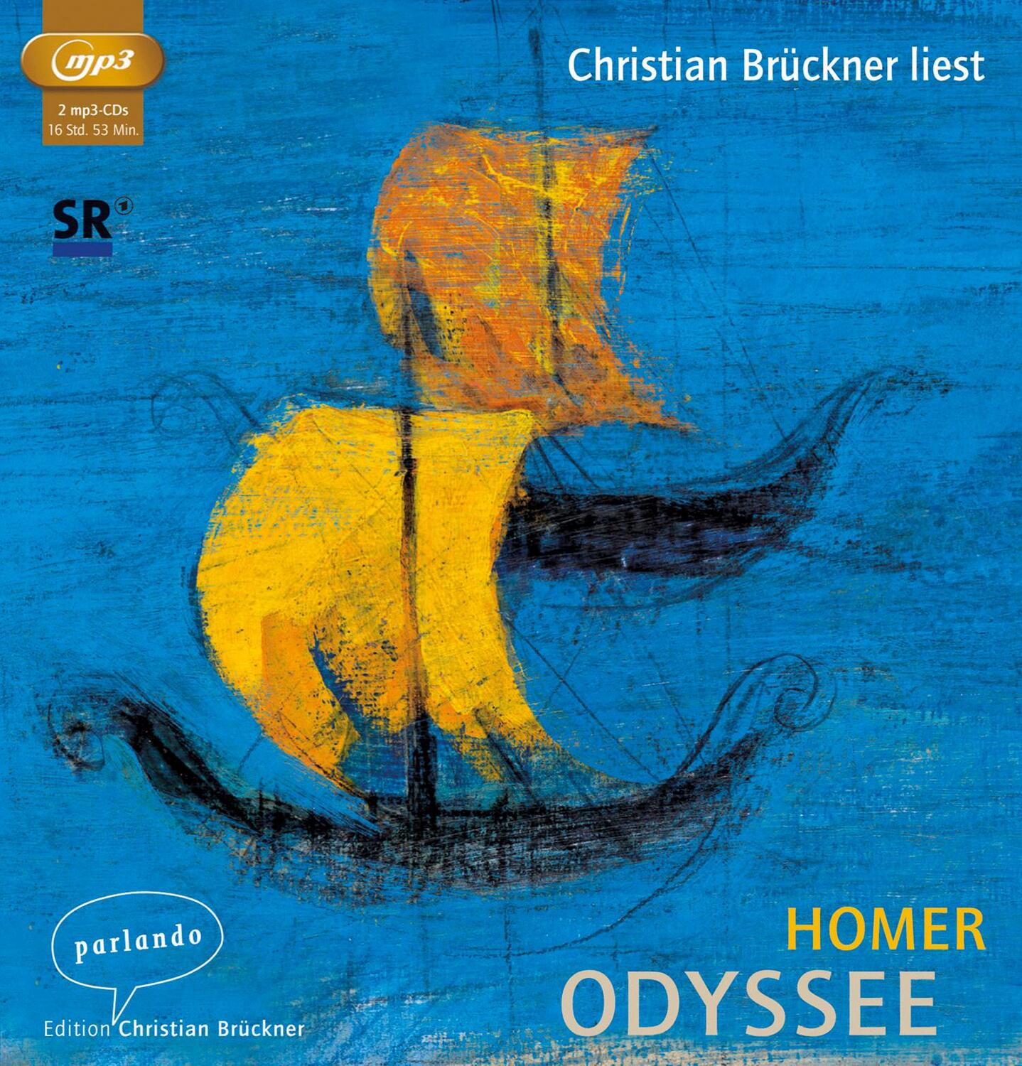Cover: 9783941004689 | Odyssee | Homer | MP3 | 2 Audio-CDs | Deutsch | 2015 | Parlando