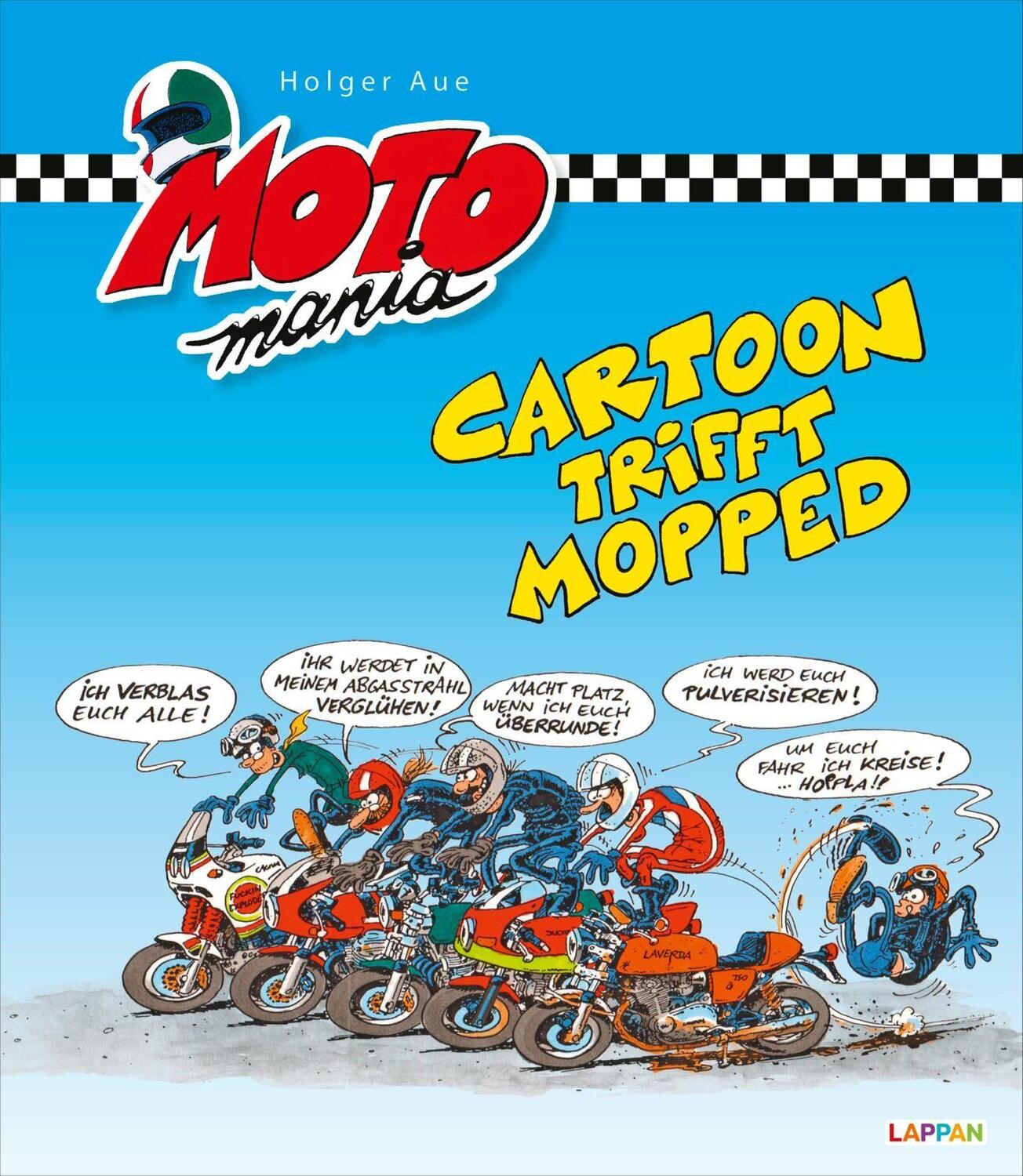 Cover: 9783830385189 | Cartoon trifft Mopped | Holger Aue | Buch | MOTOmania | 128 S. | 2019