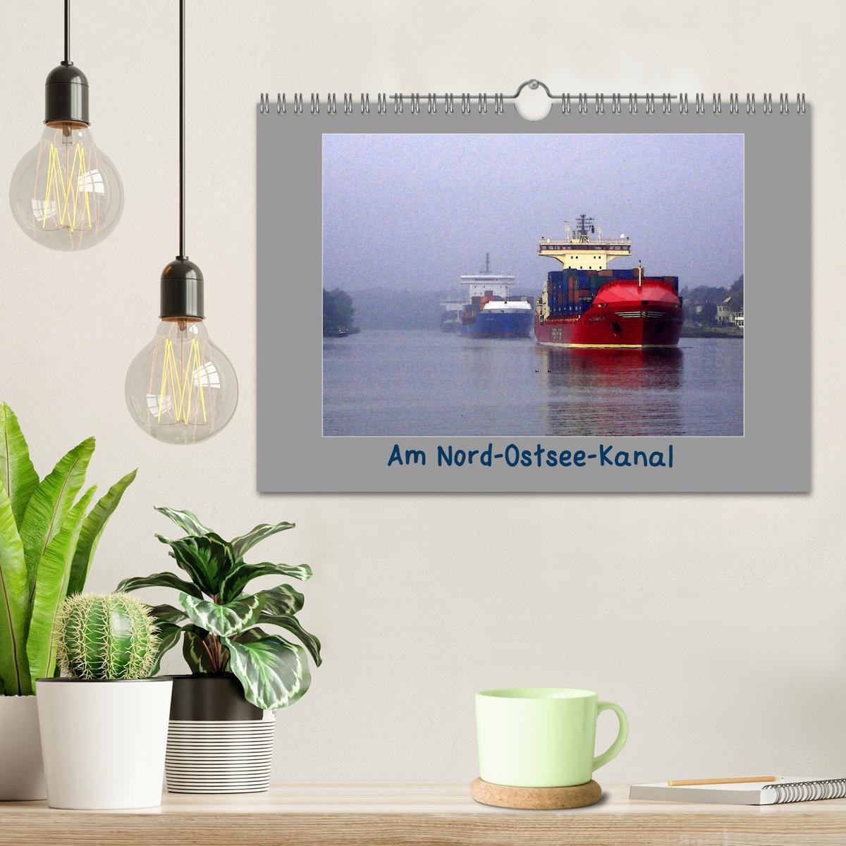 Bild: 9783435819225 | Am Nord- Ostsee-Kanal (Wandkalender 2025 DIN A4 quer), CALVENDO...