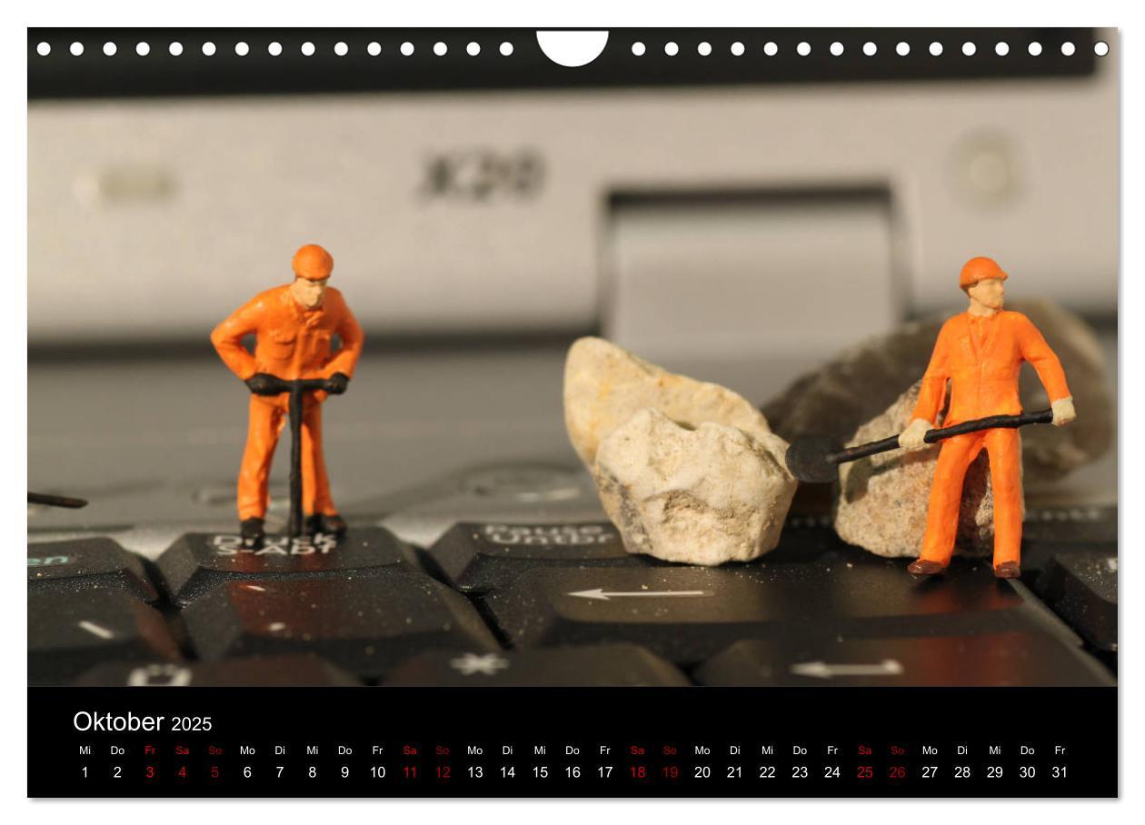 Bild: 9783435344772 | Miniaturen - Klein ganz groß (Wandkalender 2025 DIN A4 quer),...