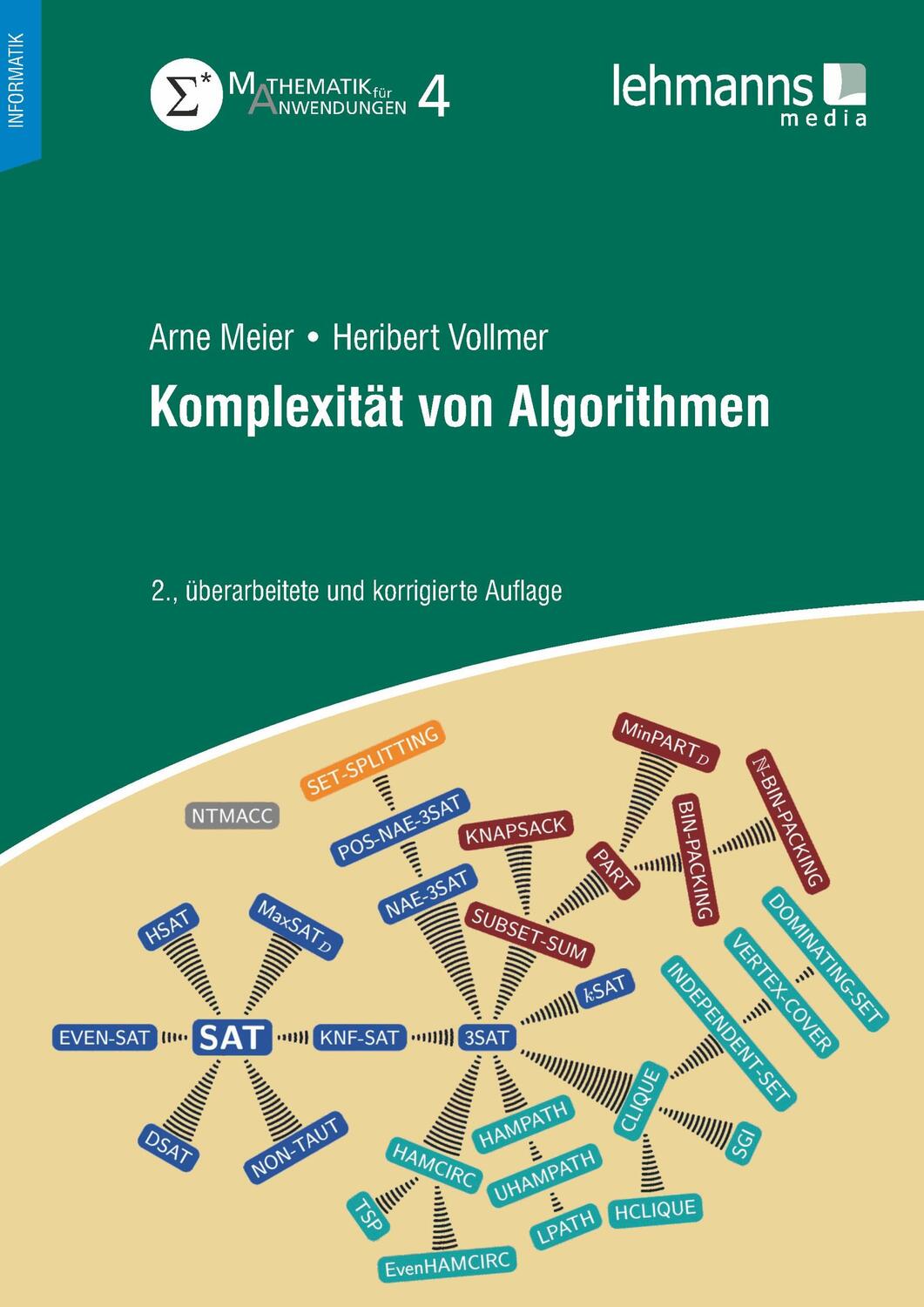 Cover: 9783965431379 | Komplexität von Algorithmen | Mathematik für Anwendungen Band 4 | Buch
