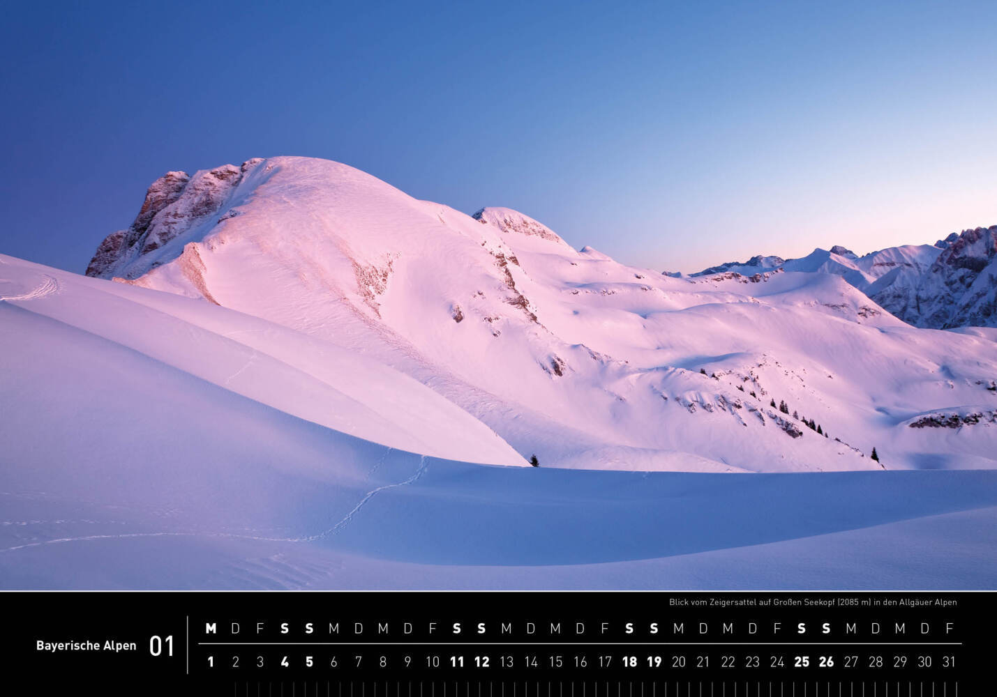 Bild: 9783968555423 | 360° Bayerische Alpen Premiumkalender 2025 | Christian Bäck | Kalender