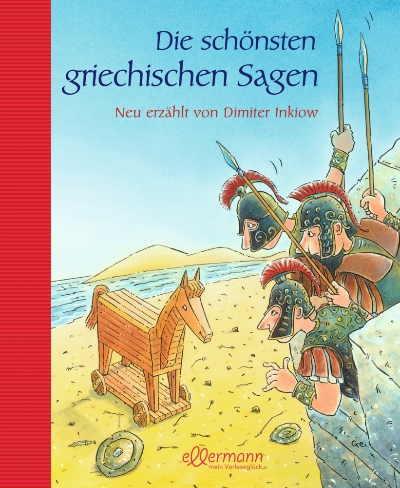 Cover: 9783770728220 | Die schönsten griechischen Sagen | Neu erzählt | Dimiter Inkiow | Buch