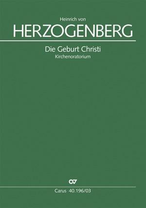 Cover: 9790007064853 | Die Geburt Christi (Klavierauszug) | op. 90 | Herzogenberg | Buch