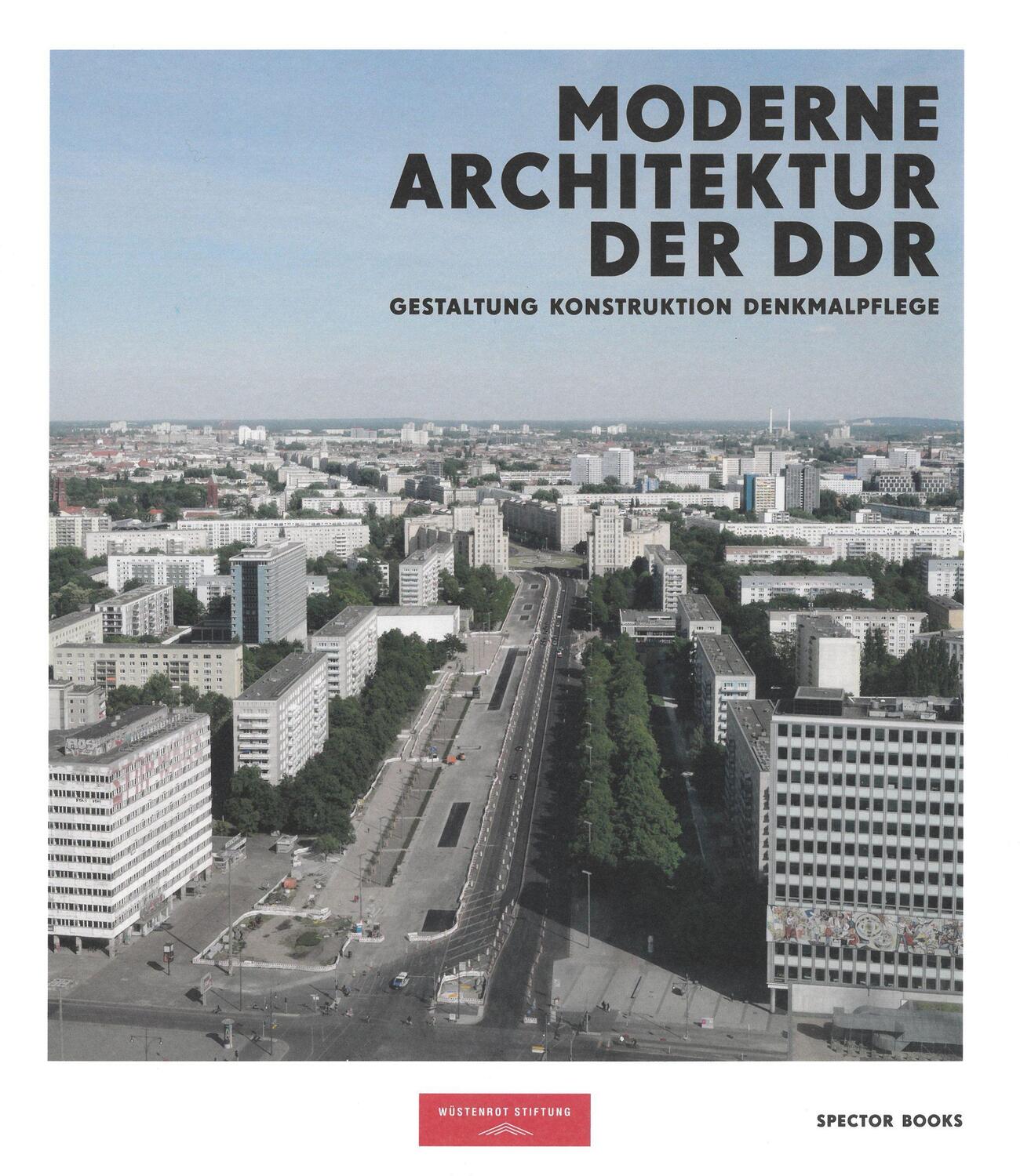 Cover: 9783959054690 | Moderne Architektur der DDR | Gestaltung, Konstruktion, Denkmalpflege