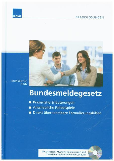 Cover: 9783811160637 | Bundesmeldegesetz | Buch | Fachbuch | Deutsch | 2015 | WEKA MEDIA
