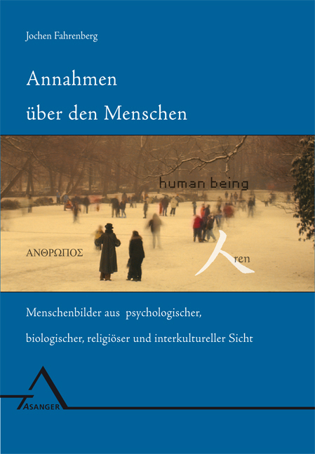 Annahmen über den Menschen - Fahrenberg, Jochen