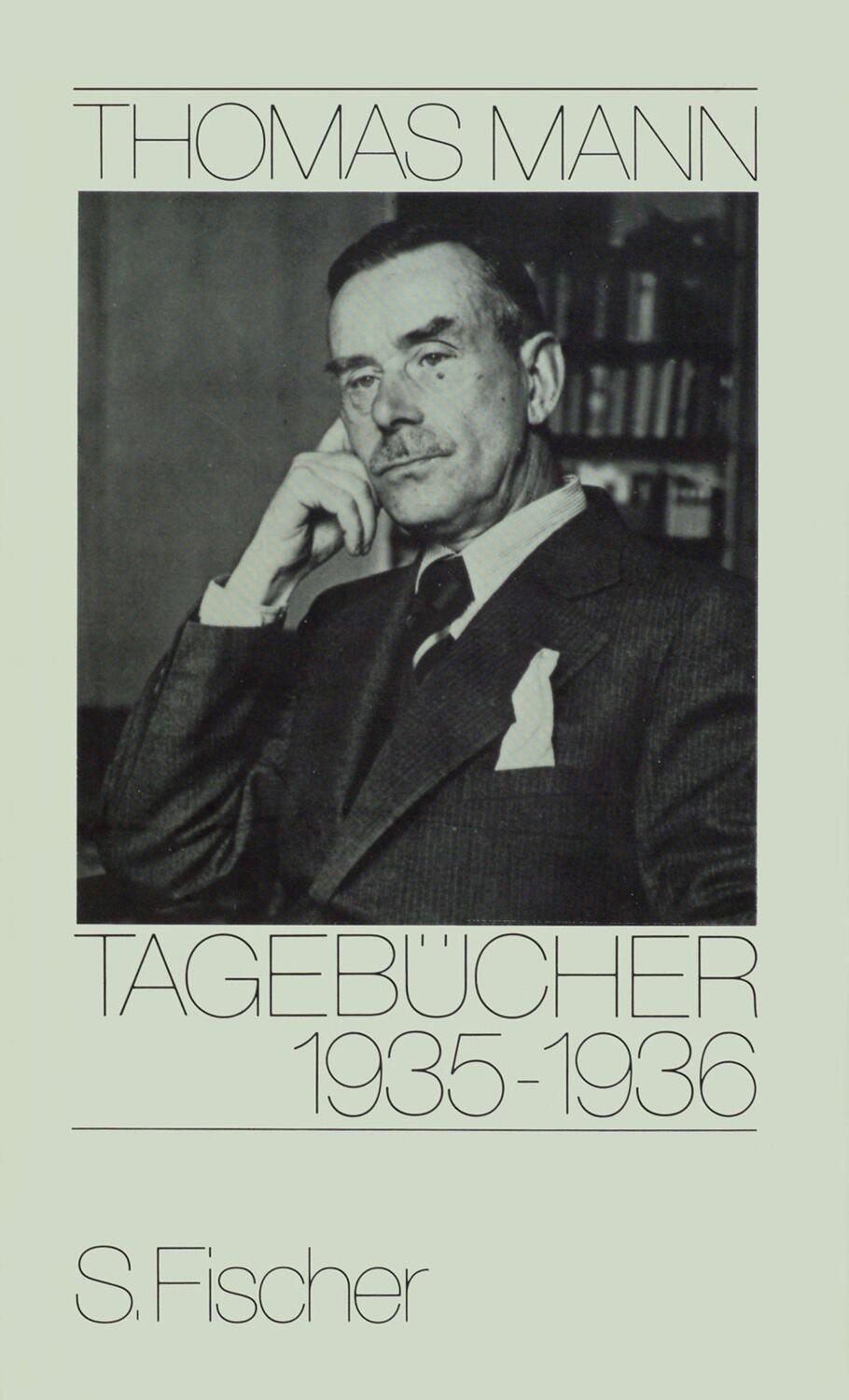 Cover: 9783100481900 | Tagebücher 1935-1936 | Thomas Mann, Tagebücher in zehn Bänden | Mann