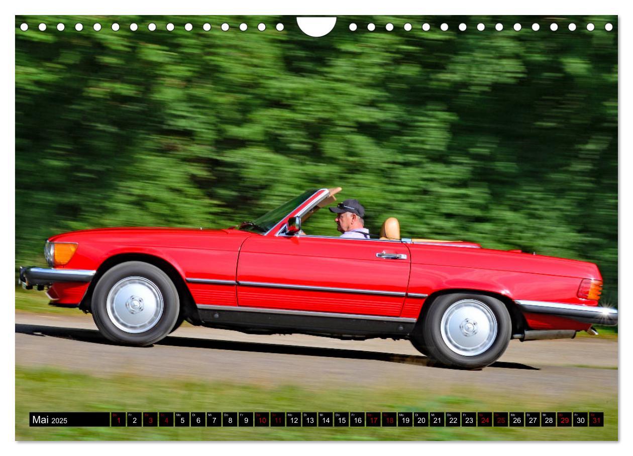 Bild: 9783435209415 | Ein Stern für Amerika - Mercedes Benz 560 SL (Wandkalender 2025 DIN...