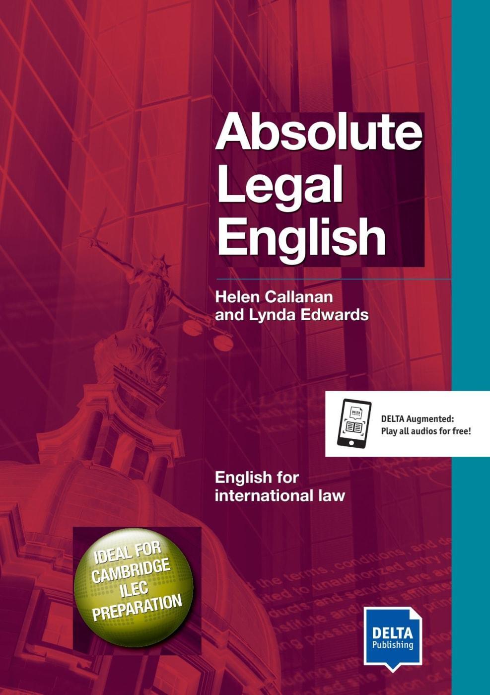 Cover: 9783125013292 | Absolute Legal English B2-C1. Coursebook with Audio CD | Taschenbuch