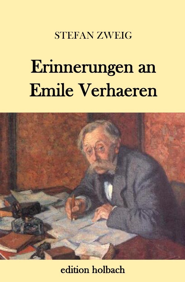 Cover: 9783746762111 | Erinnerungen an Emile Verhaeren | Stefan Zweig | Taschenbuch | 2018