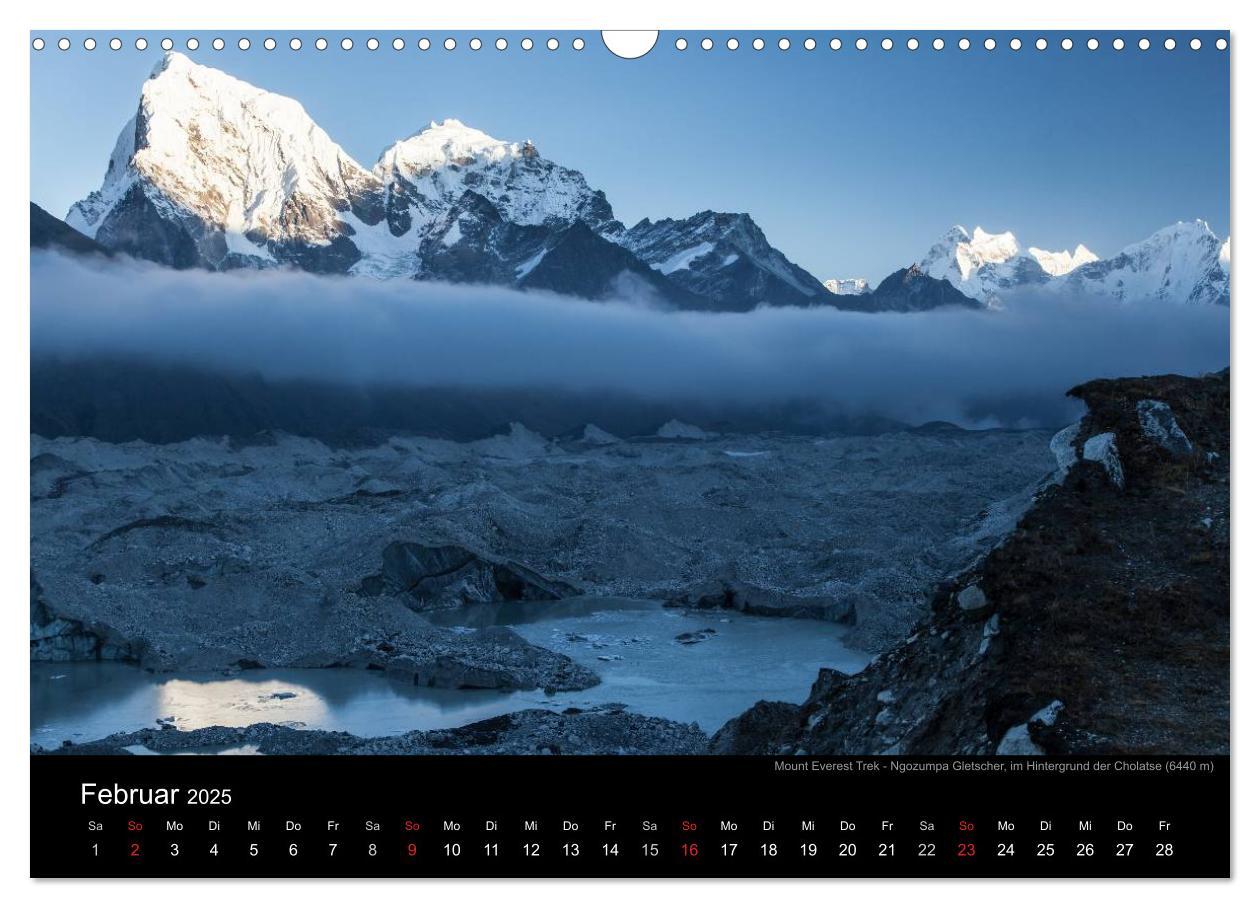 Bild: 9783435810475 | Mount Everest Trek (Wandkalender 2025 DIN A3 quer), CALVENDO...