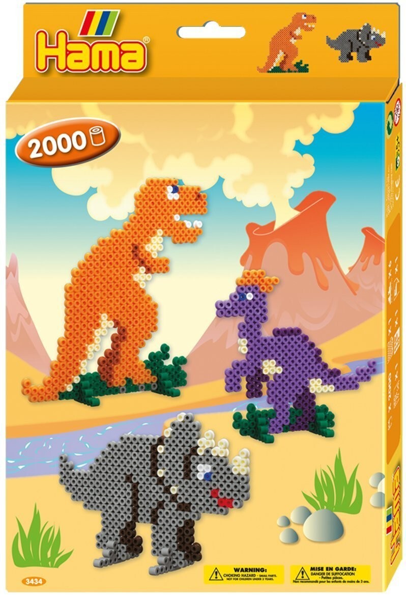 Cover: 28178034344 | HAMA B?gelperlen - 2000 DINO | Deutsch | 2014 | Hama | EAN 28178034344