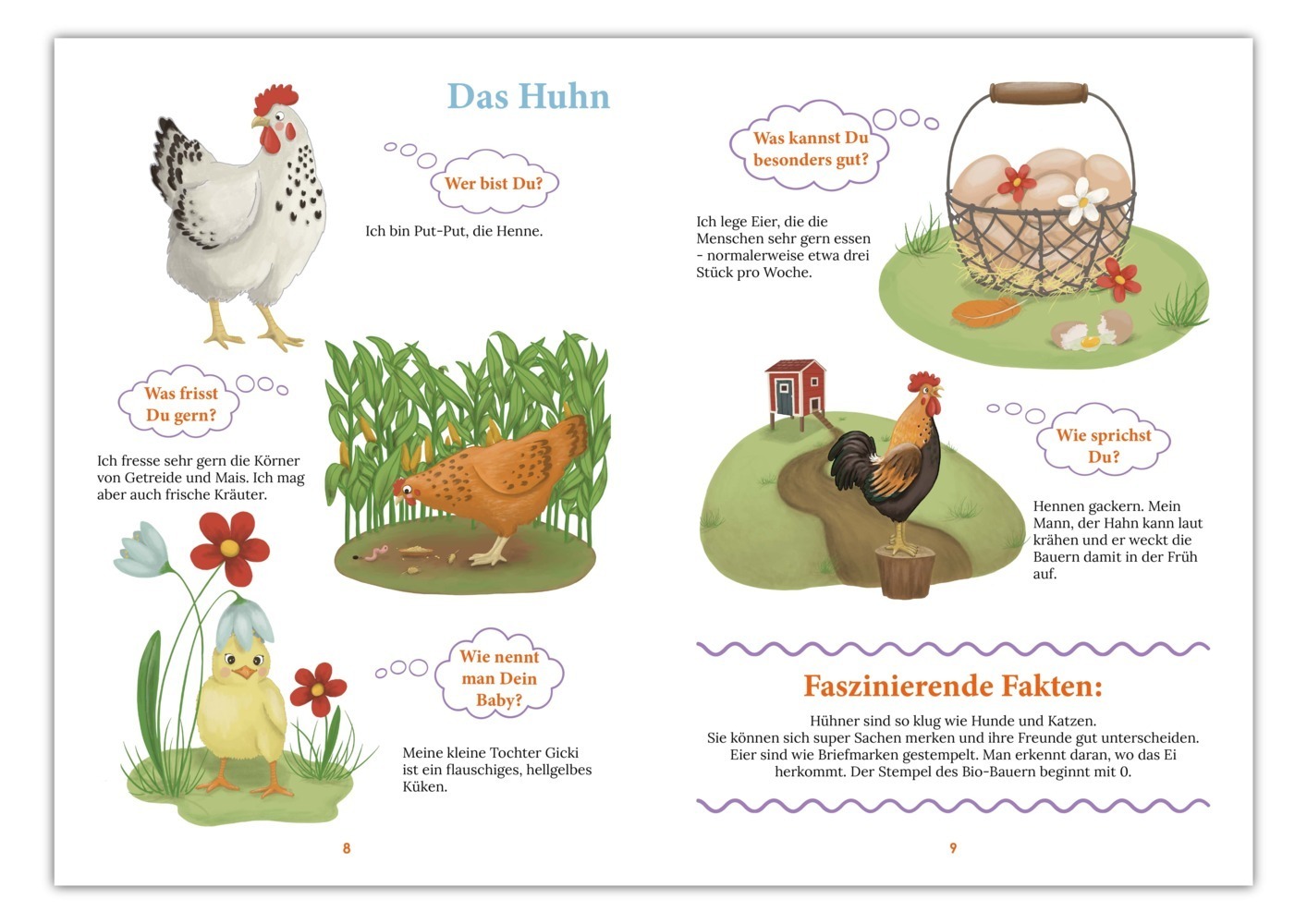 Bild: 9783982251523 | "WiBuKi" Wissensbuch für Kinder: Die Bauernhoftiere | Taschenbuch