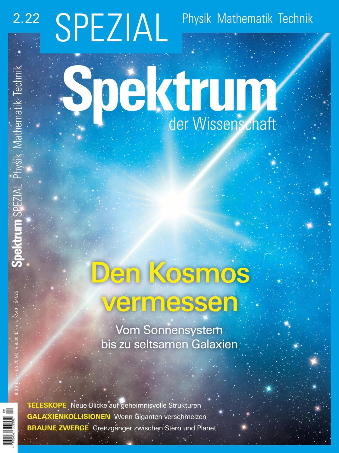 Cover: 9783958926332 | Spektrum Spezial - Den Kosmos vermessen | Spektrum der Wissenschaft