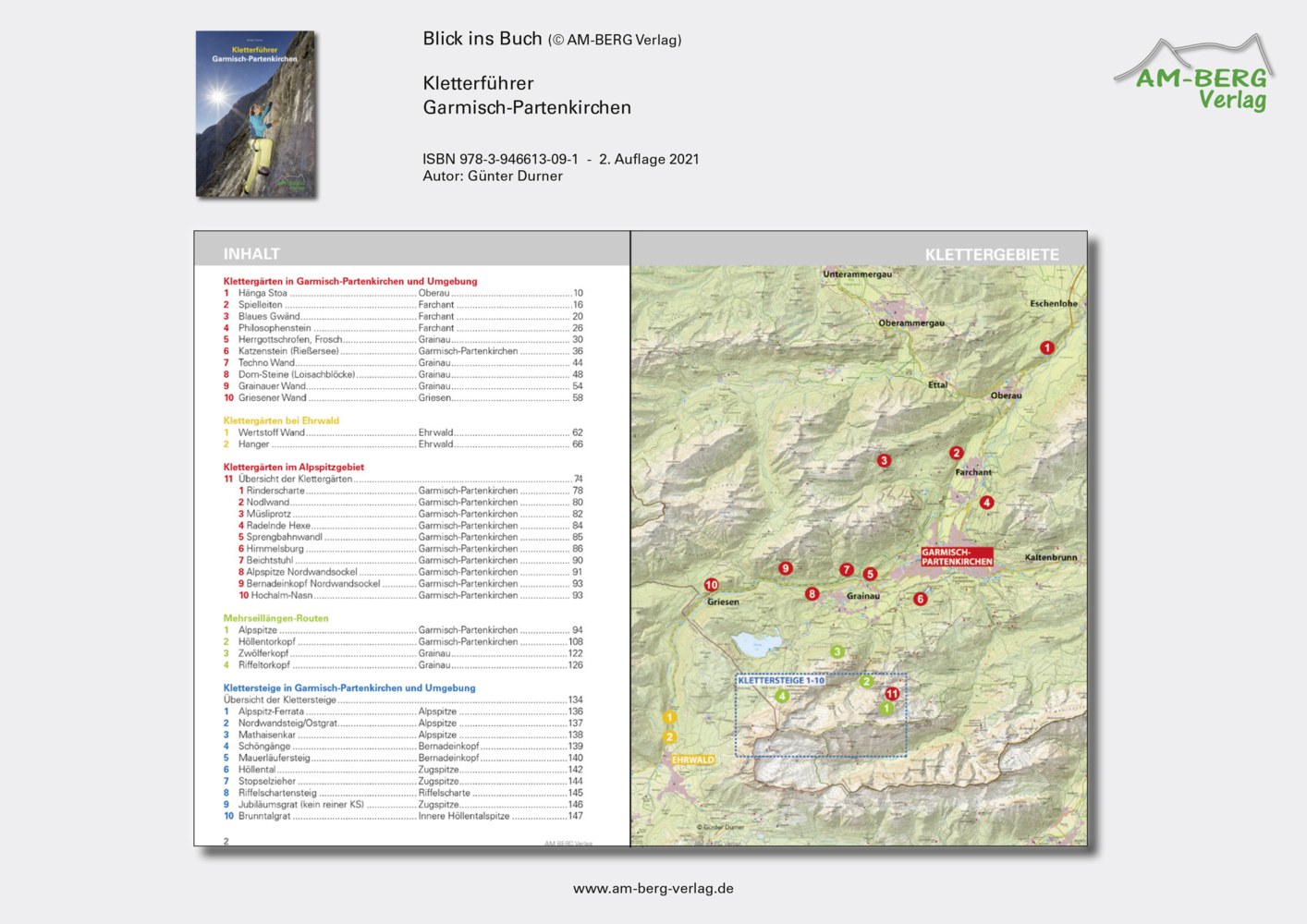 Bild: 9783946613091 | Kletterführer Garmisch-Partenkirchen | Günter Durner | Buch | Deutsch