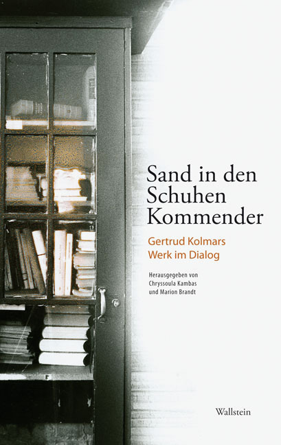 Cover: 9783835310315 | Sand in den Schuhen Kommender | Gertrud Kolmars Werk im Dialog | Buch