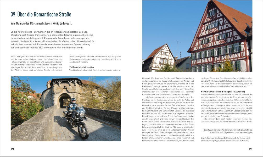 Bild: 9783765457623 | Die schönsten Motorradtouren in Deutschland | Rudolf Geser (u. a.)
