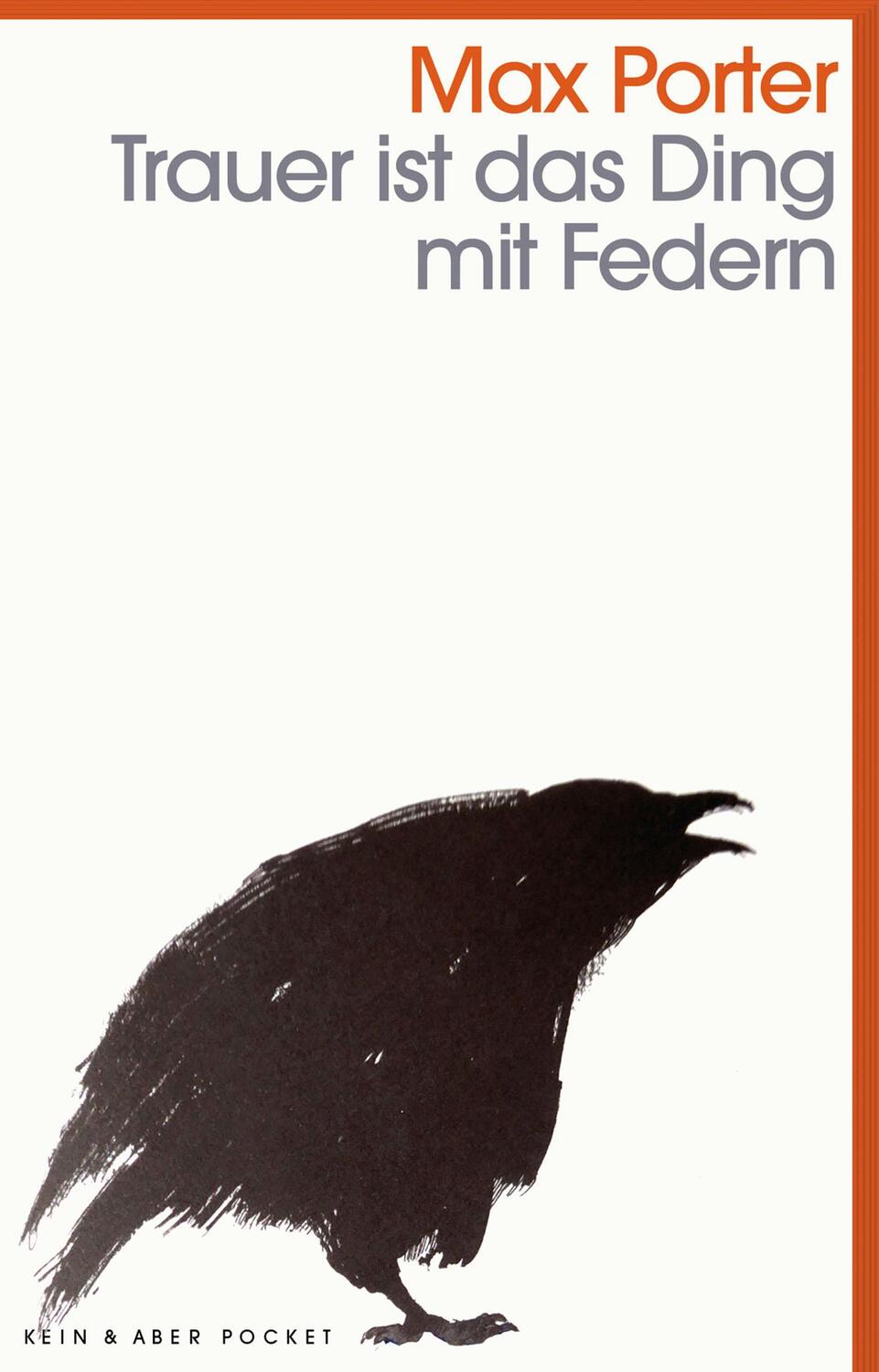 Cover: 9783036959740 | Trauer ist das Ding mit Federn | Max Porter | Taschenbuch | Paperback