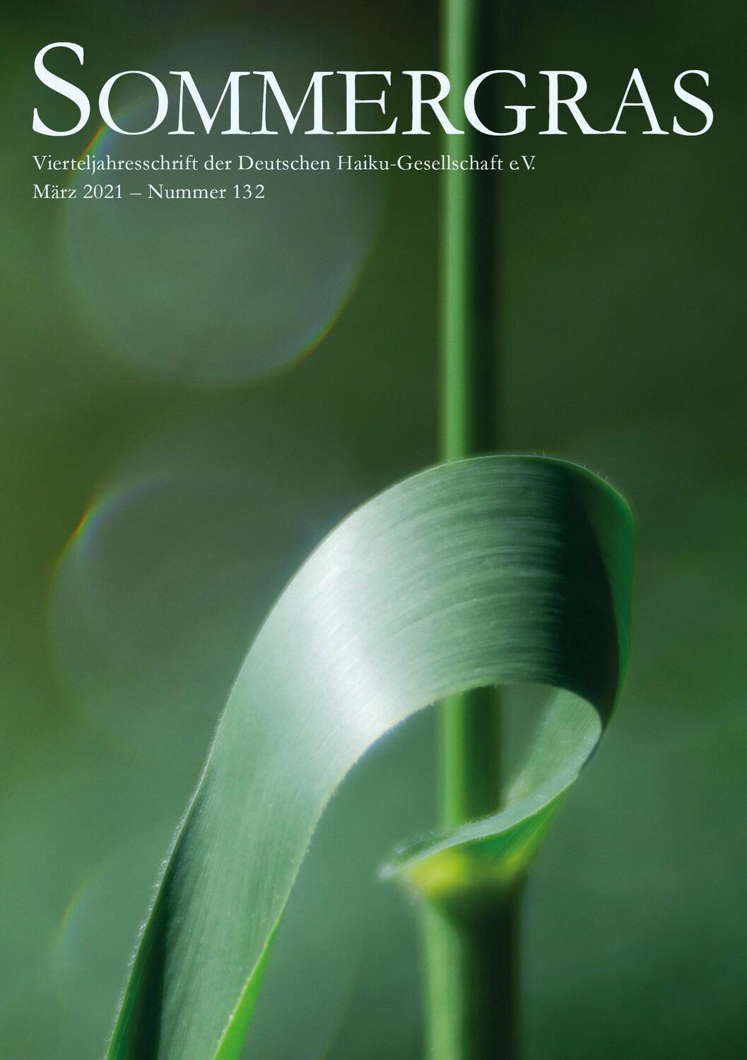 Cover: 9783752661774 | Sommergras 132 | Deutsche Haiku-Gesellschaft | Taschenbuch | Paperback