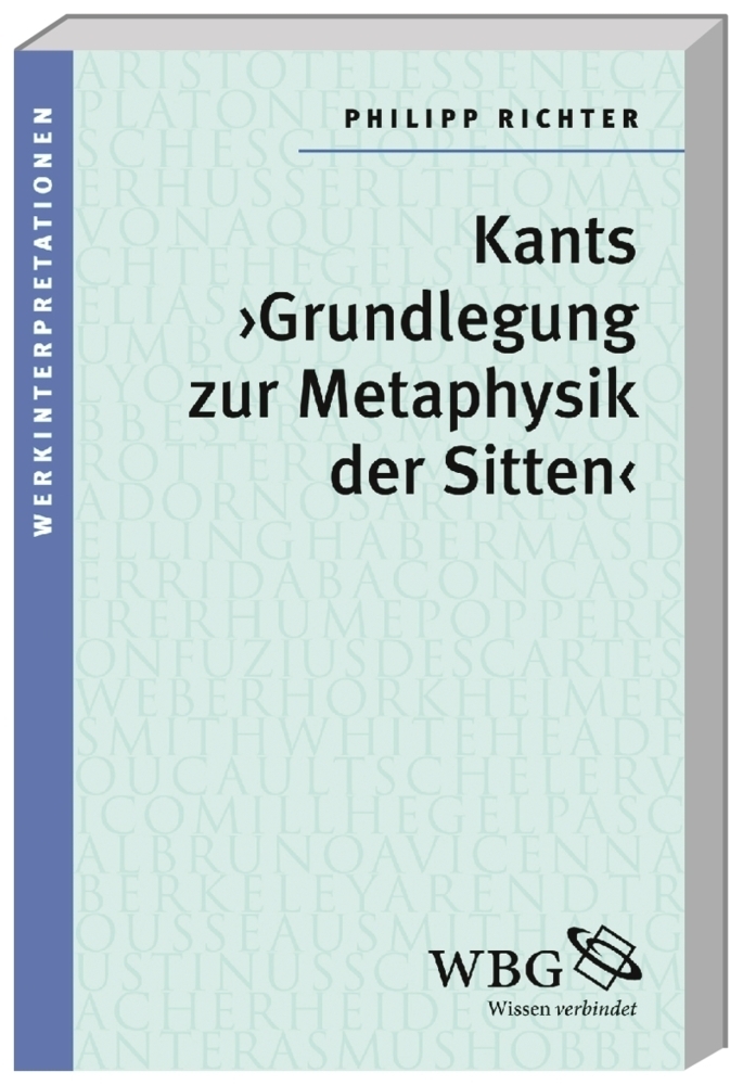 Cover: 9783534262588 | Kants 'Grundlegung zur Metaphysik der Sitten' | Philipp Richter | Buch