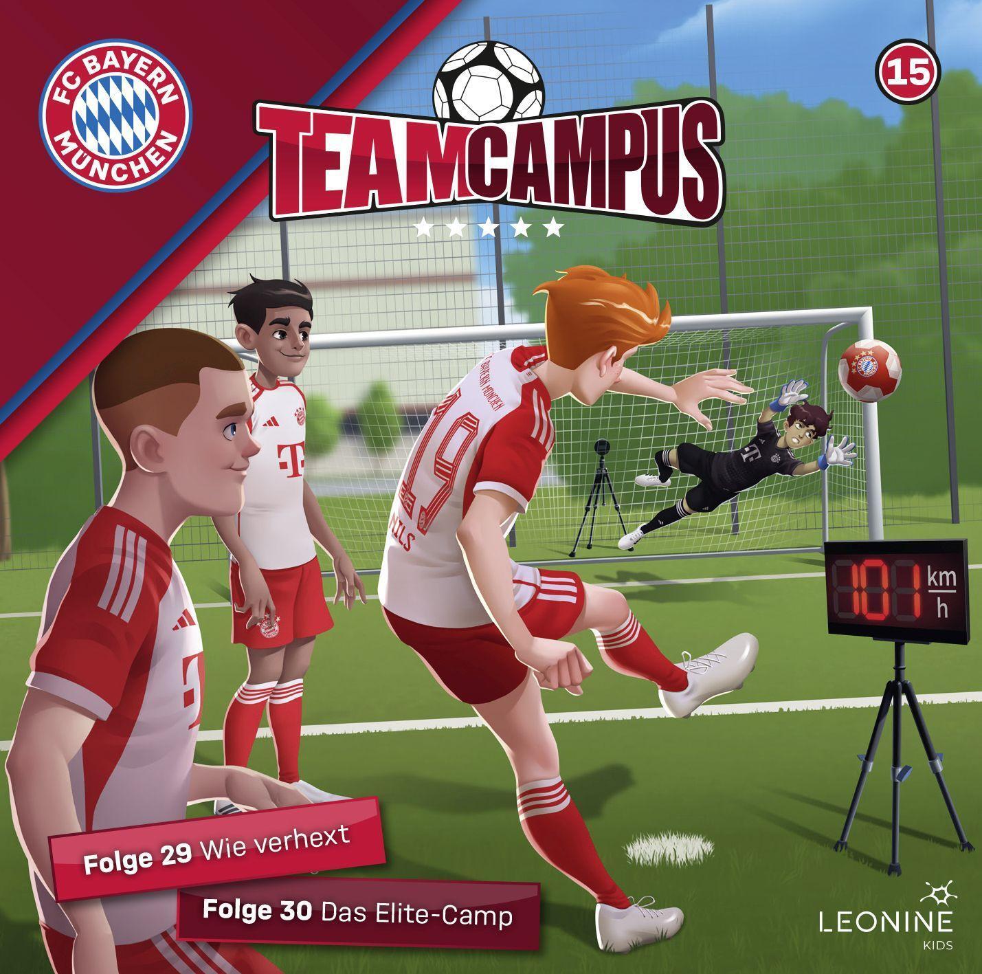 Cover: 4061229355223 | FC Bayern Team Campus 15 (Hörspiel) | Audio-CD | 48 Min. | Deutsch