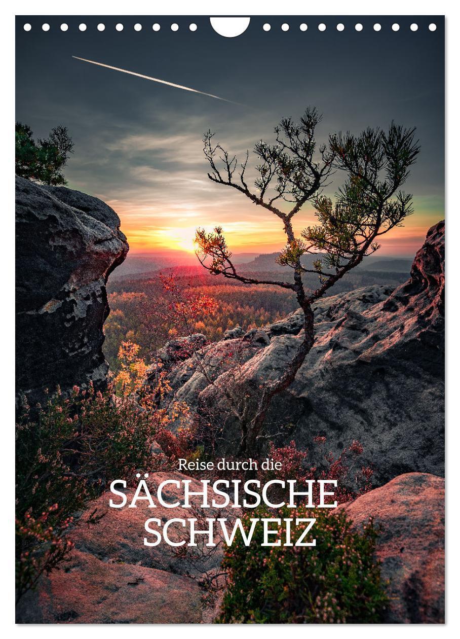Cover: 9783383684388 | Reise durch die Sächsische Schweiz (Wandkalender 2024 DIN A4 hoch),...
