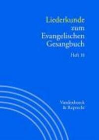 Cover: 9783525503331 | Liederkunde zum Evangelischen Gesangbuch. Heft 10 | Taschenbuch | 2004