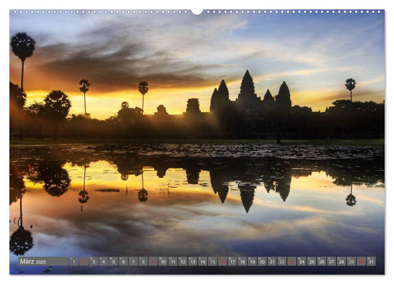 Bild: 9783435693689 | Kambodscha ¿ Angkor Wat (hochwertiger Premium Wandkalender 2025 DIN...