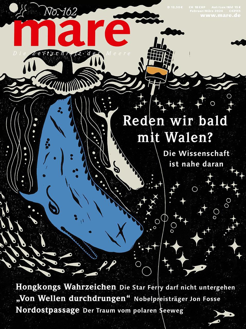 Cover: 9783866484511 | mare - Die Zeitschrift der Meere / No. 162 / Reden wir bald mit den...