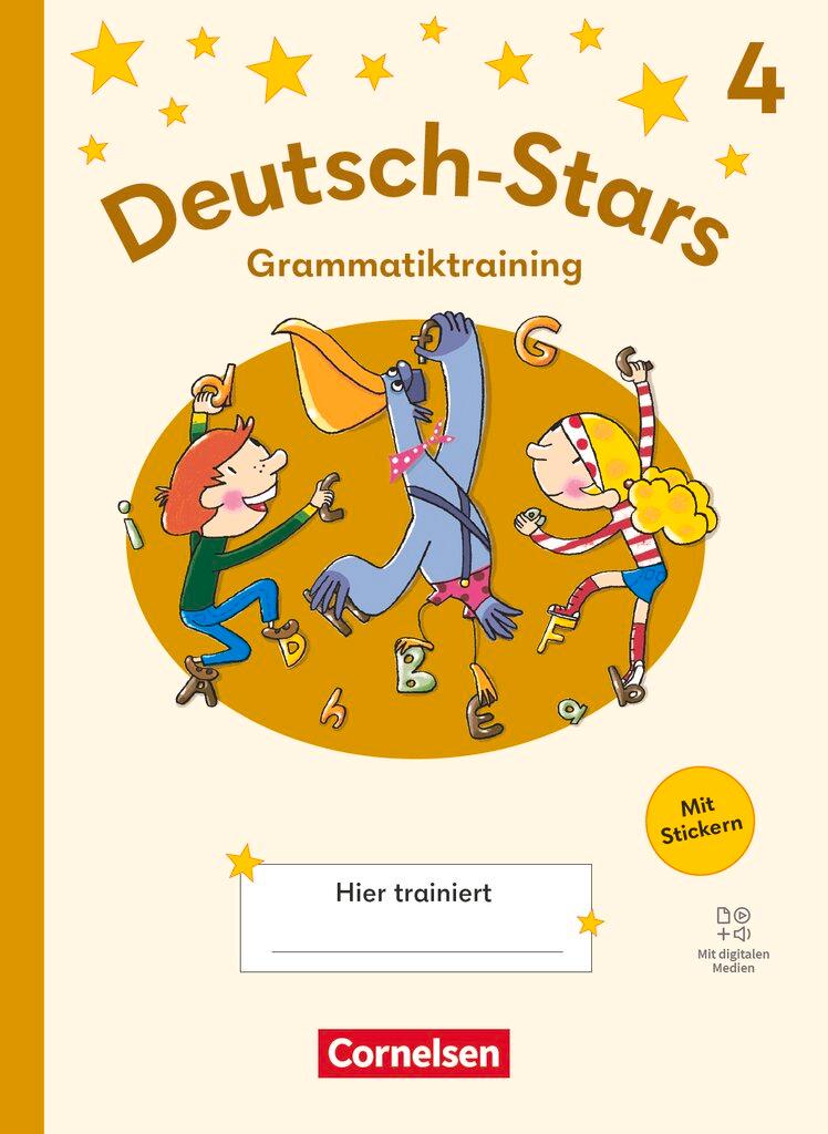 Cover: 9783464815120 | Deutsch-Stars 4. Schuljahr - Grammatiktraining - Ausgabe 2025 -...