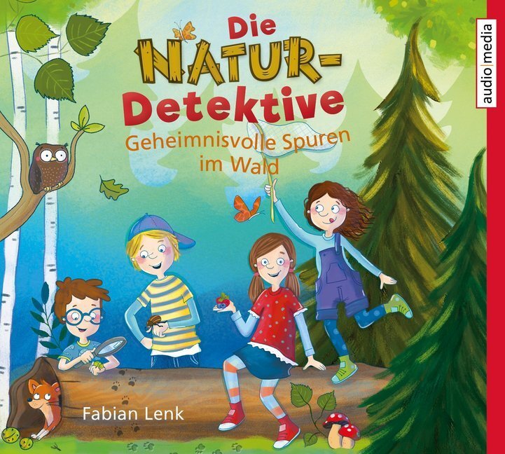 Cover: 9783963980640 | Die Natur-Detektive - Geheimnisvolle Spuren im Wald, 1 Audio-CD | Lenk