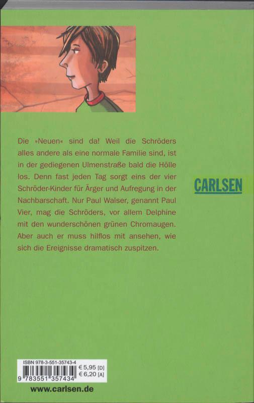 Rückseite: 9783551357434 | Paul Vier und die Schröders | Andreas Steinhöfel | Taschenbuch | 2008