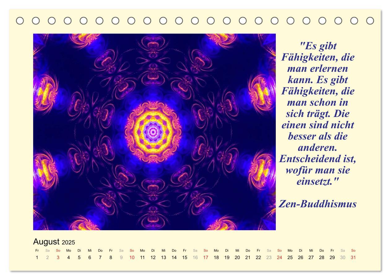 Bild: 9783435722341 | Meditation - Asiatische Weisheiten (Tischkalender 2025 DIN A5...