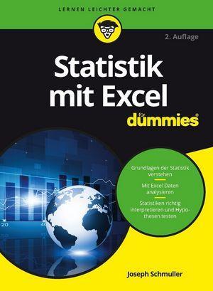 Cover: 9783527712878 | Statistik mit Excel für Dummies | Joseph Schmuller | Taschenbuch