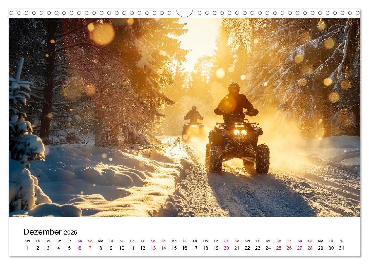 Bild: 9783457146699 | Quad Erlebnisse (Wandkalender 2025 DIN A3 quer), CALVENDO...