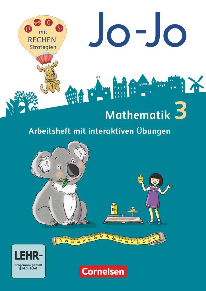 Cover: 9783060822584 | Jo-Jo Mathematik 3. Schuljahr - Allgemeine Ausgabe - Arbeitsheft...