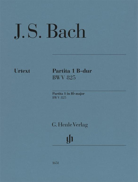 Cover: 9790201816517 | Bach, Johann Sebastian - Partita Nr. 1 B-dur BWV 825 | Scheideler