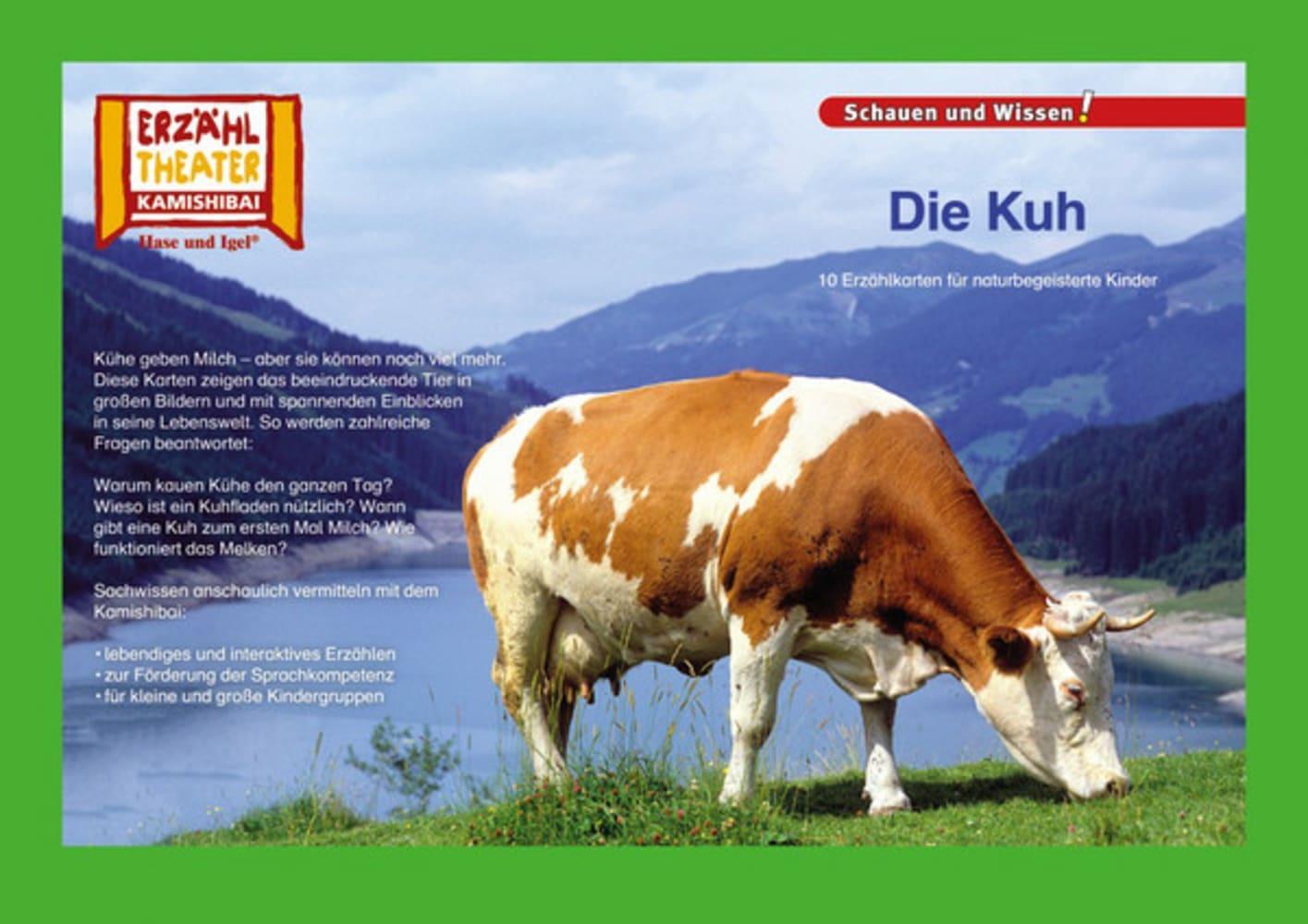 Cover: 4260505830755 | Kamishibai: Die Kuh | 10 Fotobildkarten für das Erzähltheater | Box