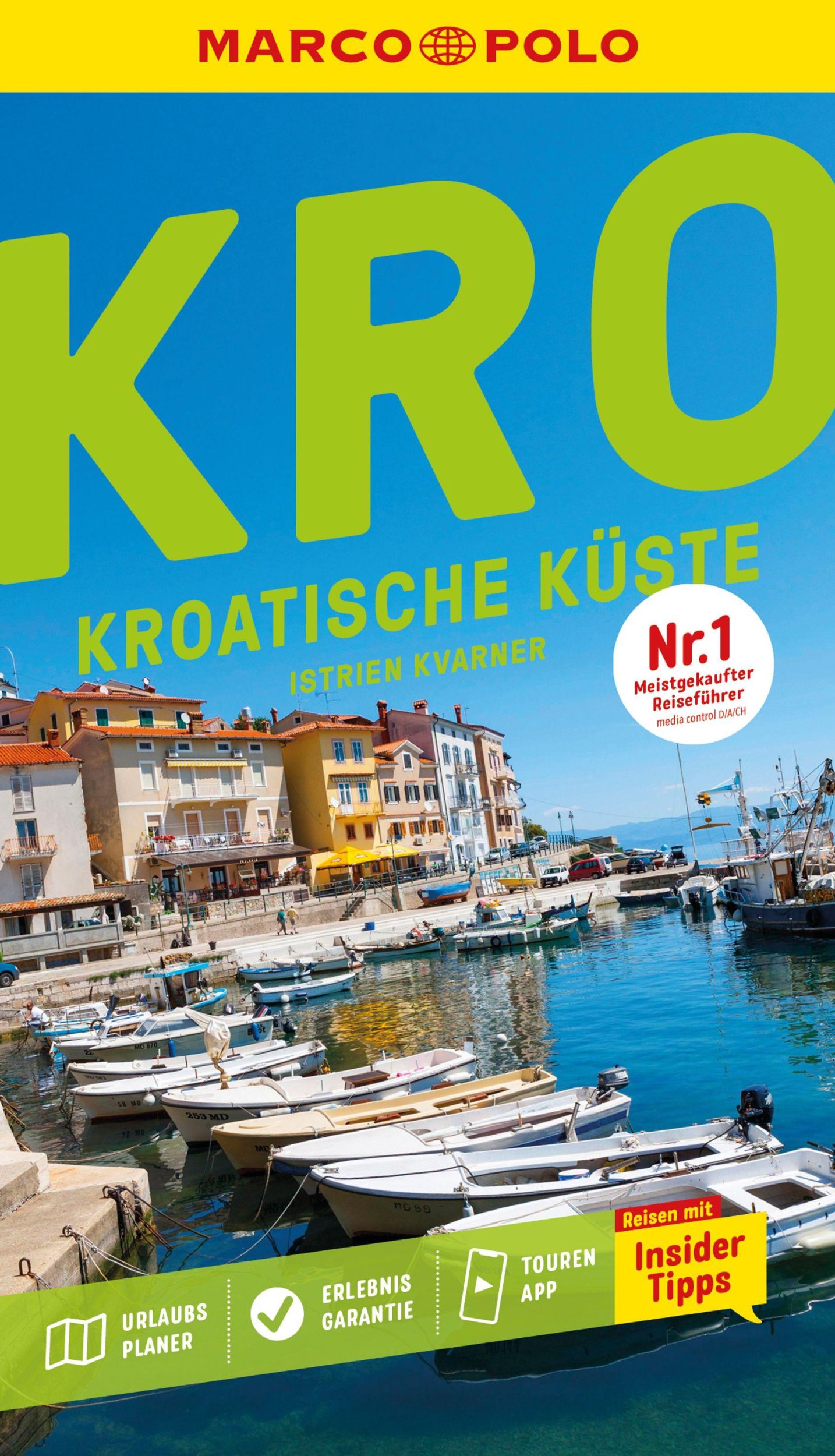 Cover: 9783829738095 | MARCO POLO Reiseführer Kroatische Küste Istrien, Kvarner | Taschenbuch