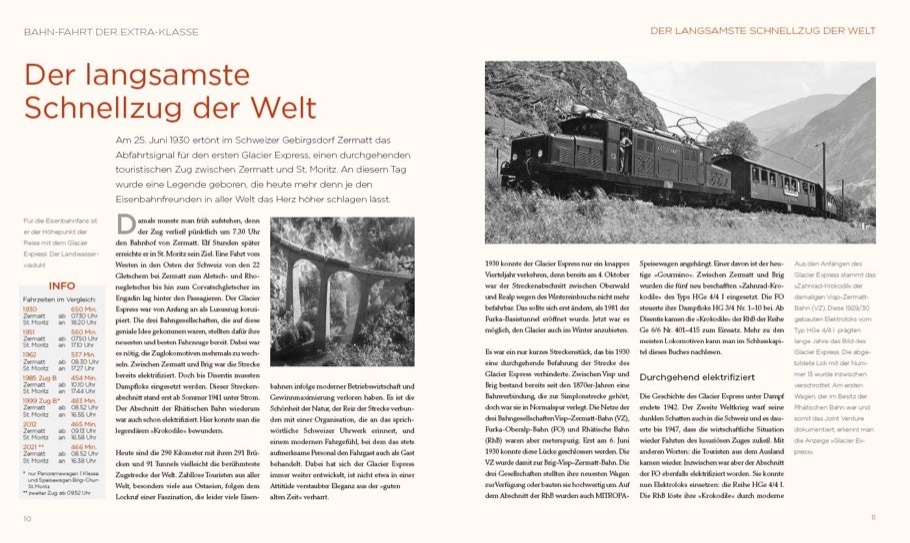 Bild: 9783964532862 | Glacier Express | Eine Eisenbahn-Traumreise durch die alpine Schweiz
