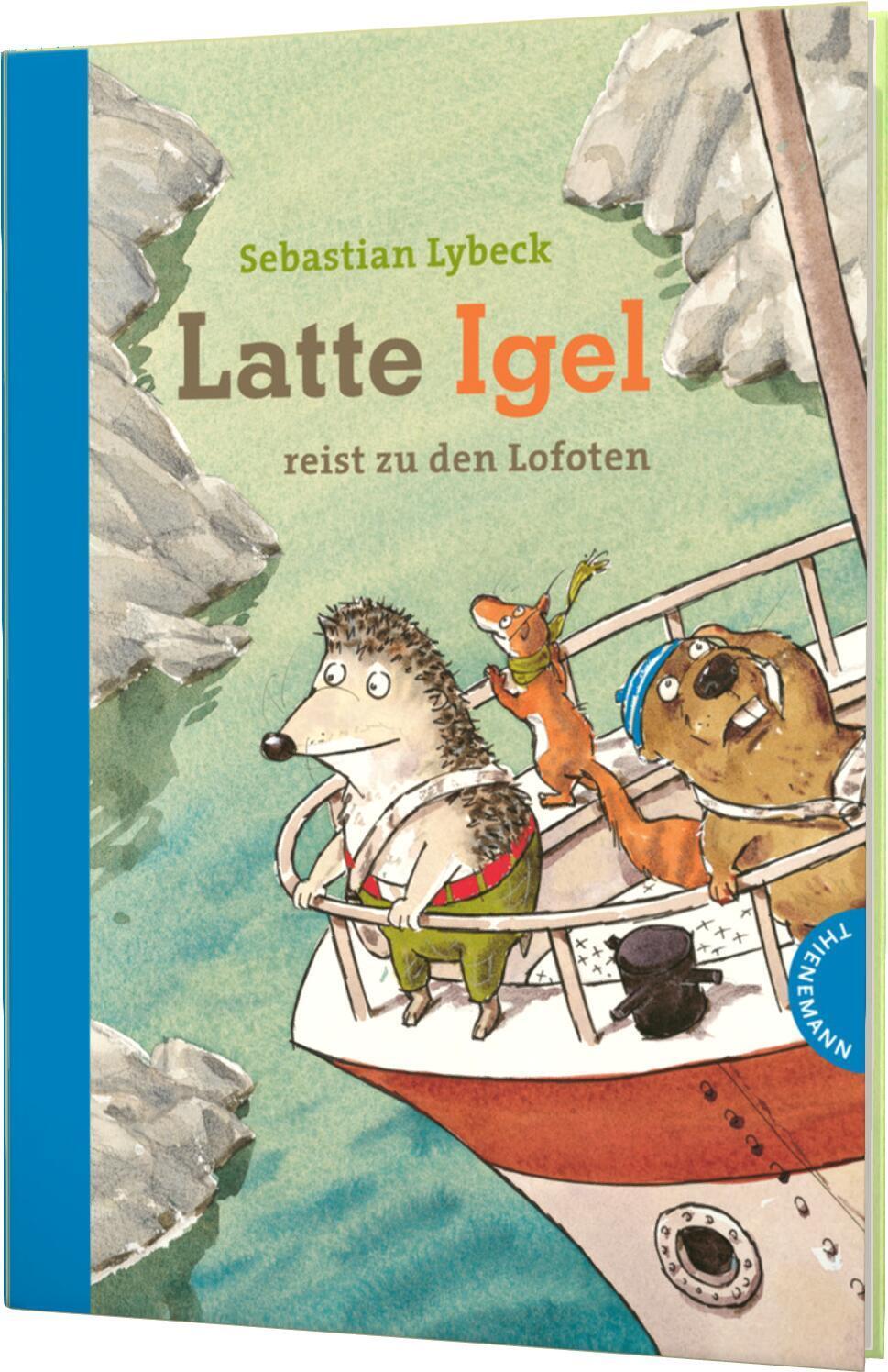 Cover: 9783522182836 | Latte Igel reist zu den Lofoten | Sebastian Lybeck | Buch | Latte Igel